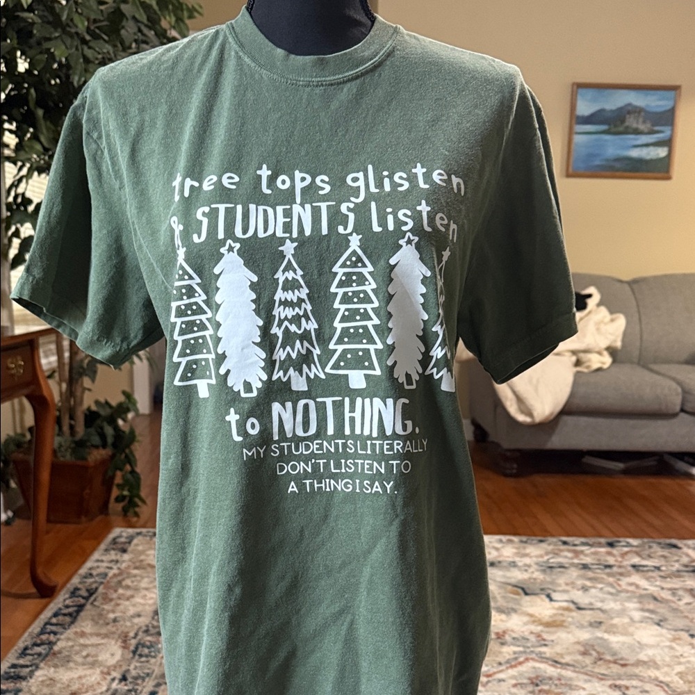 Comfort Colors Green Short Sleeve Tee